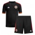 Tanie Strój piłkarski AS Roma Koszulka Trzeciej dla dziecięce 2023-24 Krótkie Rękawy (+ szorty)